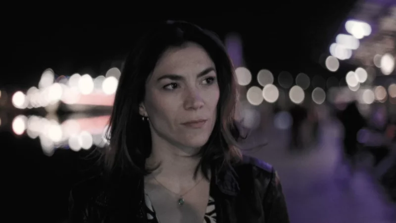 Jazz vocalist Isabelle Seleskovitch performing in Letters music video in Paris